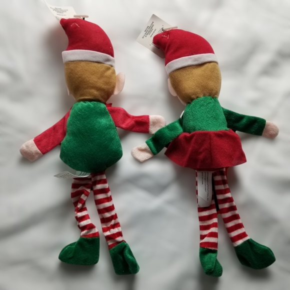 Christmas House Shelf-Sitting Plush Elves - Picture 3 of 6